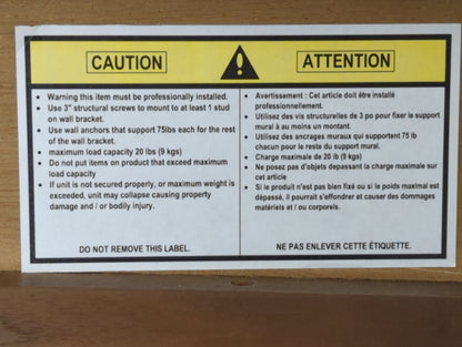 EQ3 Stage Floating Nightstand