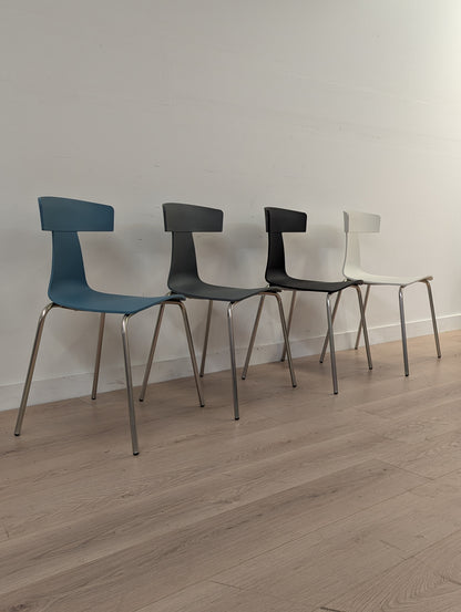 Plank Italy Remo Plastic Dining Chairs by Konstantin Grcic (Set of 4)
