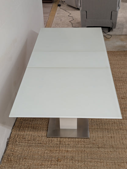 Scan Designs Extendable Glass Dining Table