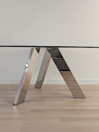 Former Fix Glass 63" Dining Table
