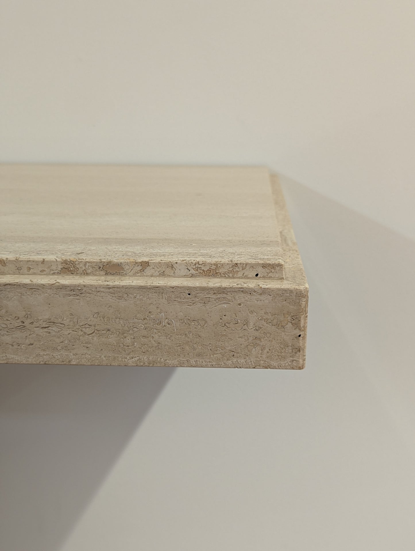 The Art Shoppe Travertine Console