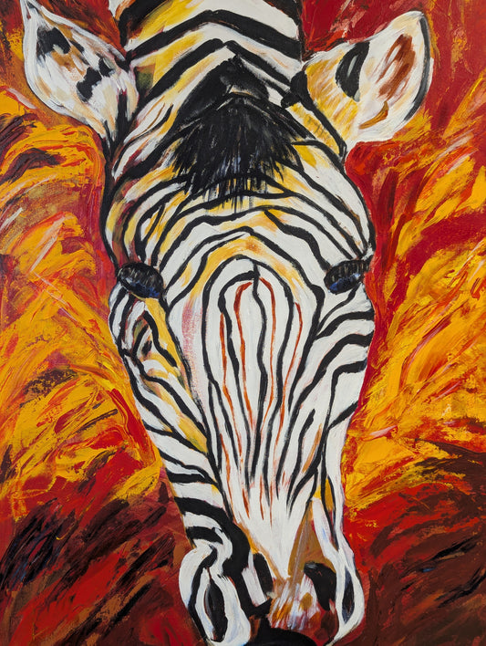 Zebra I by Joan Turner