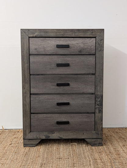 Grayson 5 Drawer Rustic Dresser