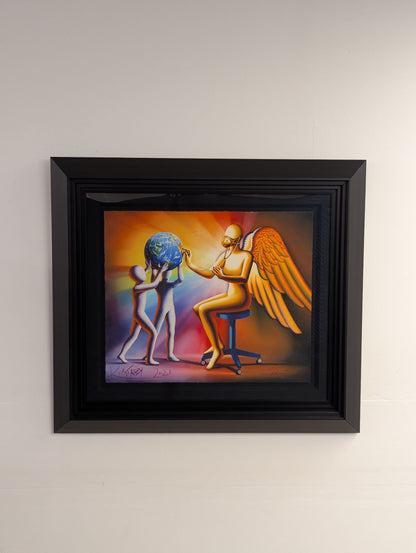 Mark Kostabi Spiritual Diagnosis Giclee