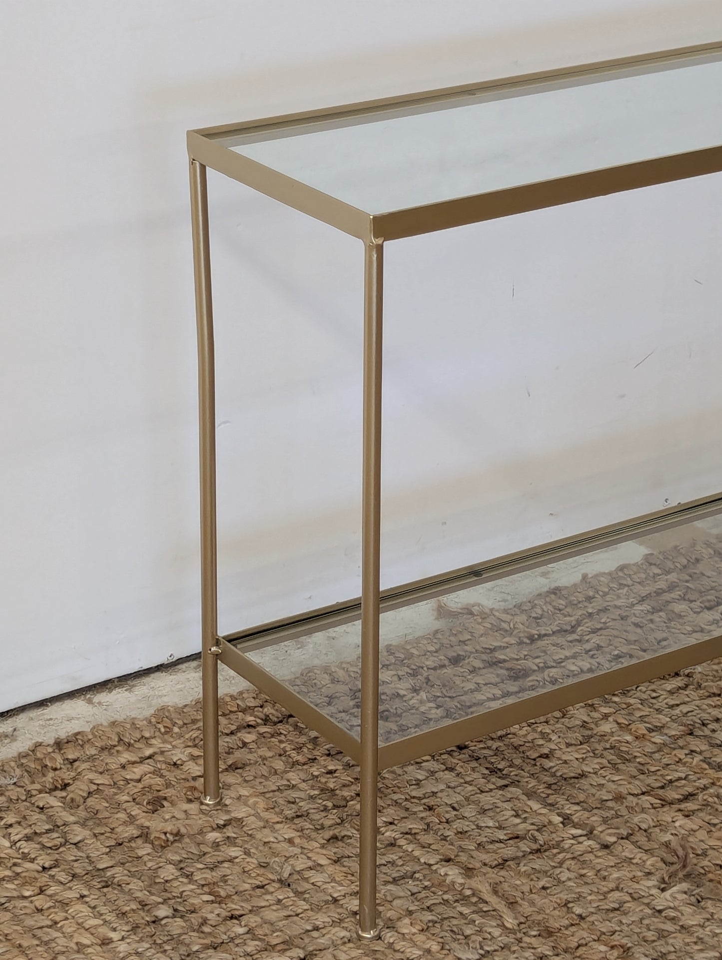 Glass Console Table