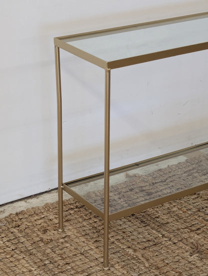 Glass Console Table