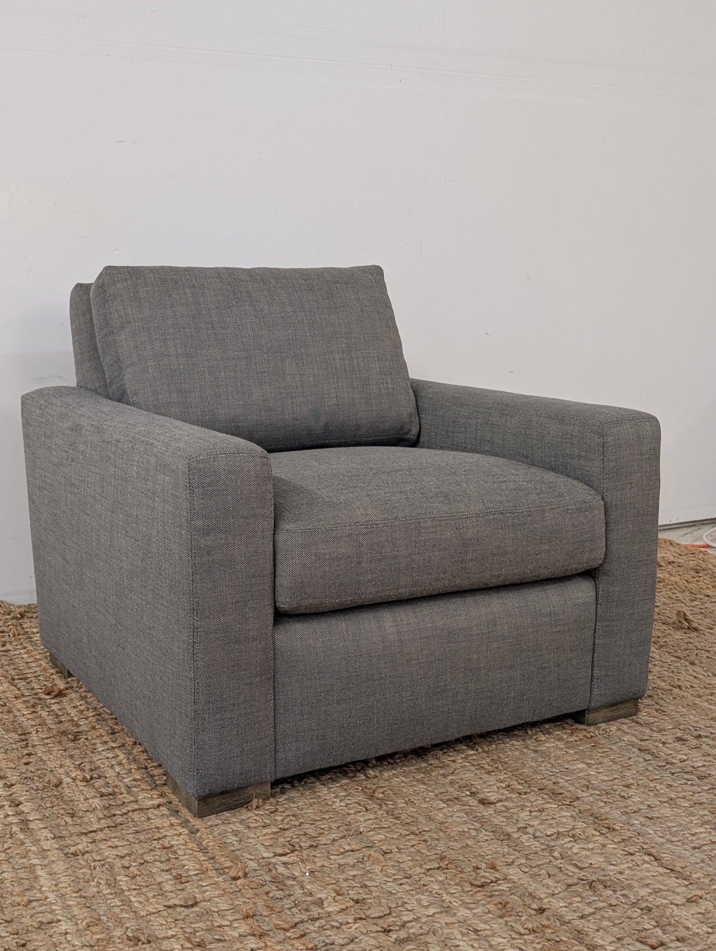 RH Maxwell Chair Perennials® Performance Textured Linen Weave