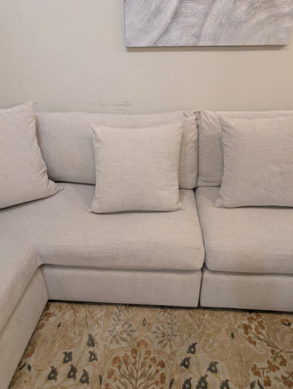 Rene Cazares Messina Corner Sectional (With Paneling)