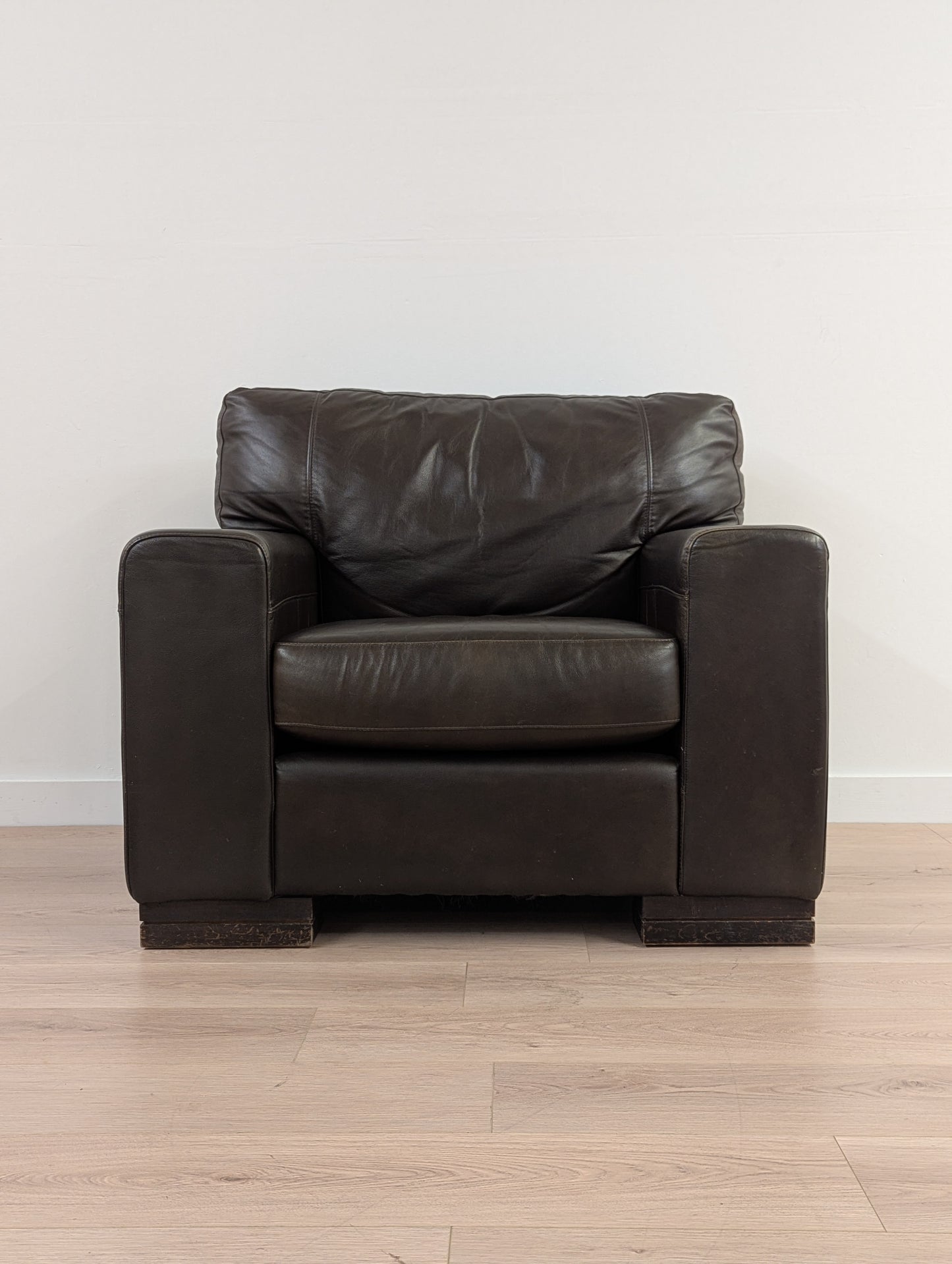 Jaymar Leather Armchair (2 Available)