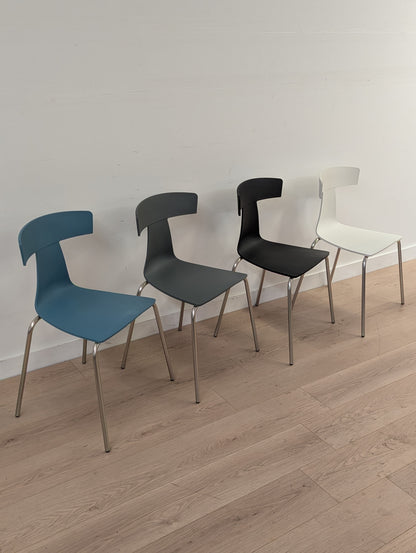 Plank Italy Remo Plastic Dining Chairs by Konstantin Grcic (Set of 4)