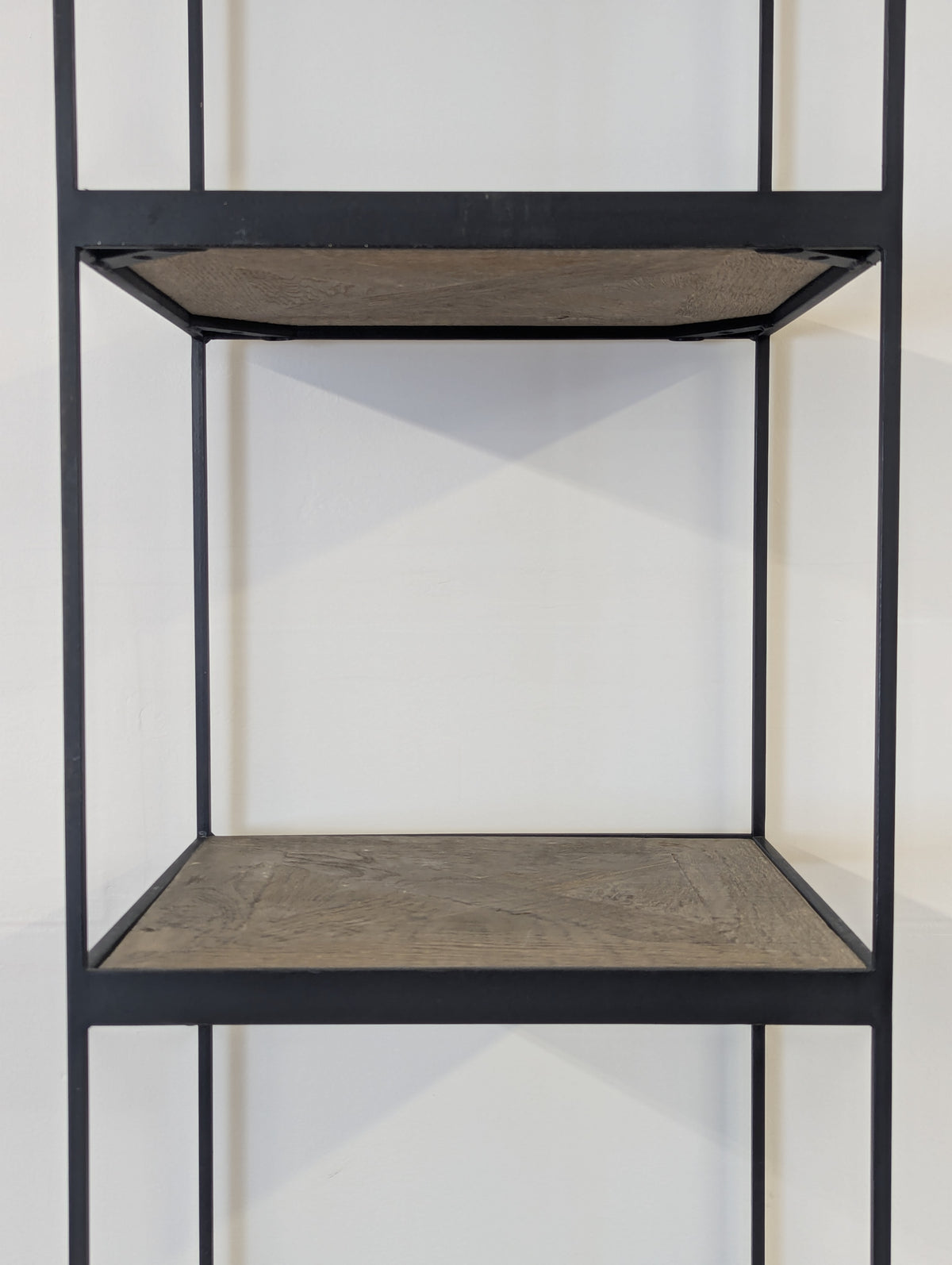 RH Reclaimed Russian Oak Parquet Bookshelf (2 Available)