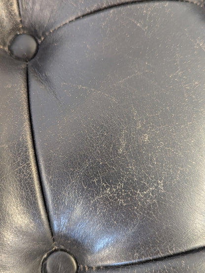 Moe's Wyatt Leather Bench