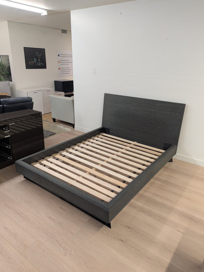 Ghost Queen Bedframe Veneer + Metal Legs and Slats