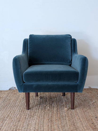 Article Matrix 30.5" Velvet Lounge Chair