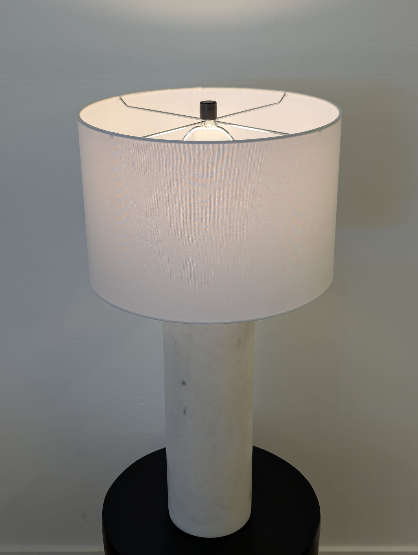 Jolenna by Ivy Bronx Marble Lamp (Set of 2)