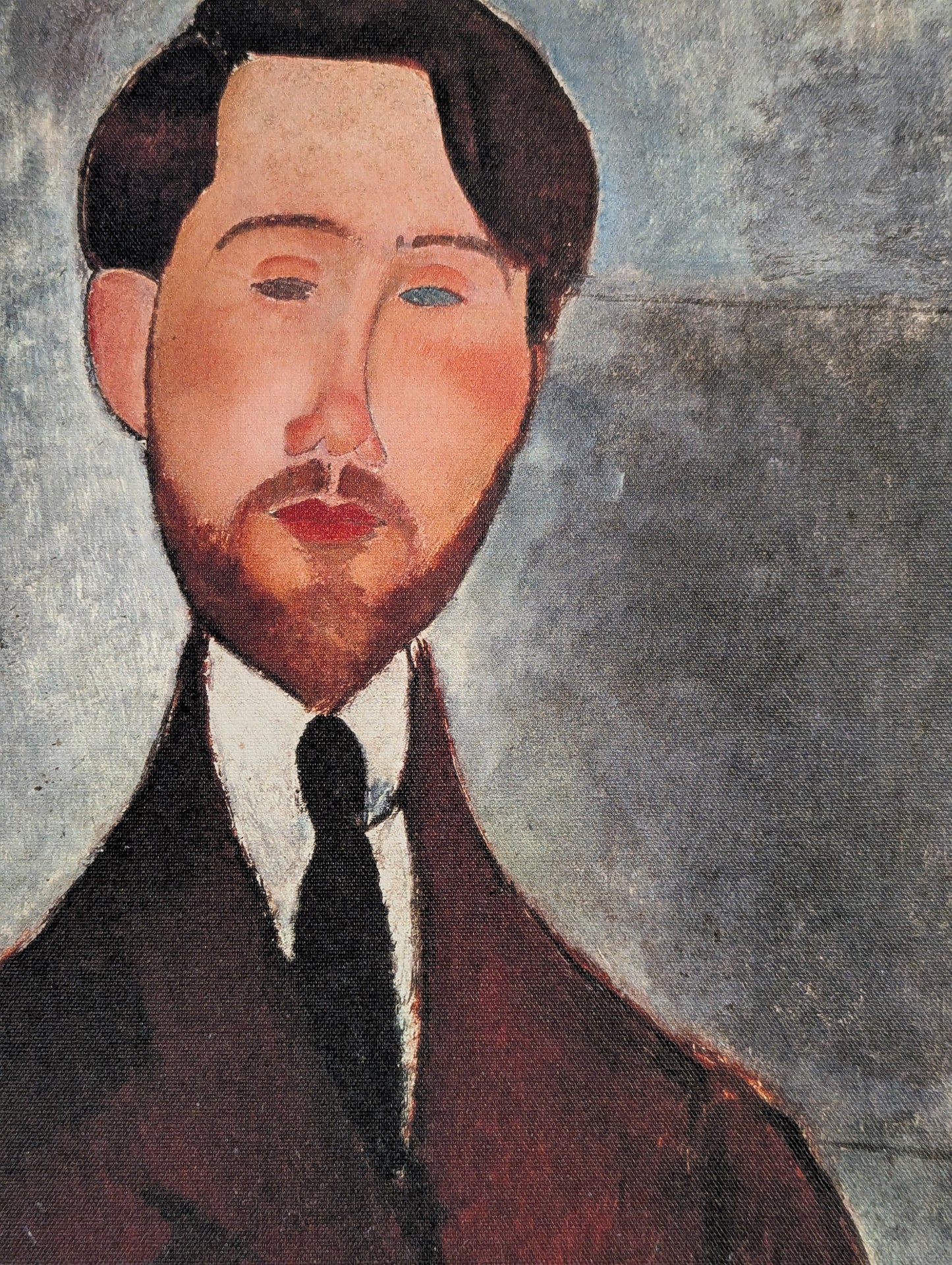 Portrait of Leopold Zborowski by Amedeo Modigliani
