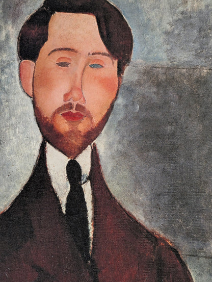 Portrait of Leopold Zborowski by Amedeo Modigliani