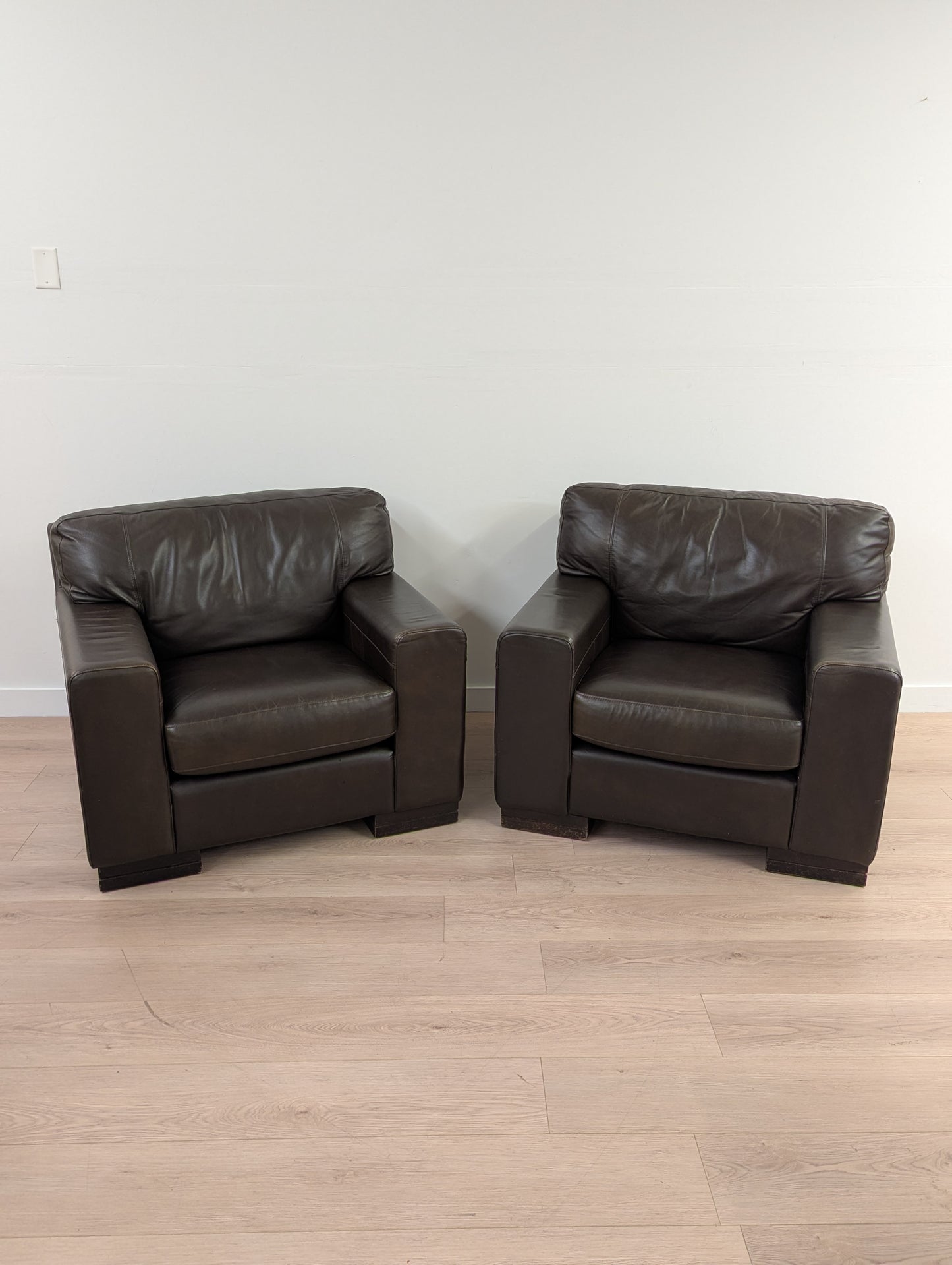 Jaymar Leather Armchair (2 Available)