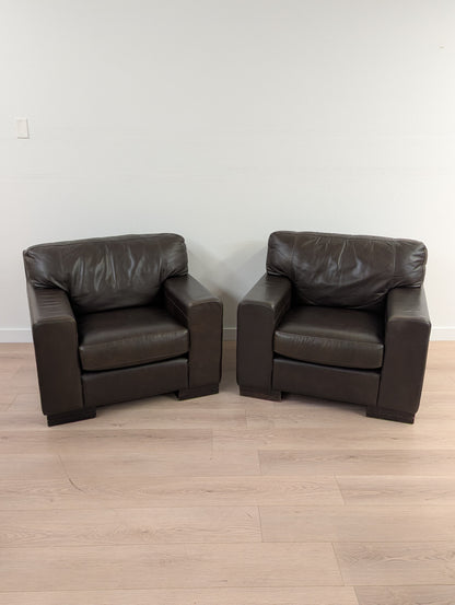 Jaymar Leather Armchair (2 Available)